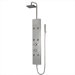Stainless Steel 63.8" Thermostatic Shower Panel