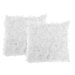 Kim Pillow in White (Set of 2)
