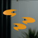 Abstract Stella Nova Mobile in Yellow