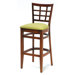 Melissa Window Back Wood Barstool (24" - 31.5" Seats)