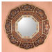 Earth Octagon Flower Mirror