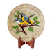 The Ganesh Sharma Artisan Bird Chitchat Soapstone Plate