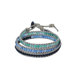 The Siriporn Artisan Agate and Onyx Midnight Lake Wrap Bracelet