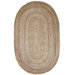 Natura Jute Braided Natural Contemporary Rug