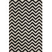 Magnifique Chevron Black Rug