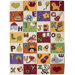 Kinder Alphabet Expressions Kids Rug