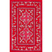 KinderLOOM Edison Red Rug
