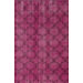 Vintage Overdyed Moroccan Trellis Pink Rug