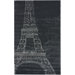 Cine Eiffel Grey Novelty Rug