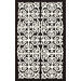 Chelsea Damask Moroccan Trellis Brown Rug