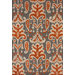 Marbella Verden Ikat Smoke Rug