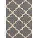 Marbella Moroccan Trellis I Grey Kilim Rug