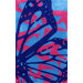 Cine Blue Butterfly Novelty Rug