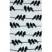 Cine Light Grey Birds On A Wire Novelty Rug