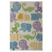 Kinder Ivory Animal Kingdom Kids Rug