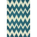 Pop Medium Blue nuChevron Rug
