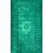 Hawkesbury Turquoise Overdyed Style Harper Rug