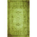 Hawkesbury Funky Yellow Overdyed Style Ellie Rug