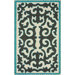 Trellis Aqua Emilie Rug