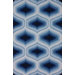 Trellis Blue Ombre Rug