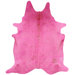 Natura Pink Cow Hide Rug