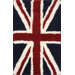 Moderna Blue UK Novelty Rug