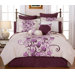 Grapevine Bed in a Bag Set in Purple