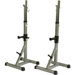 BD-8 Deluxe Squat Stands with Plate Storage