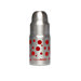 Nine Ounce Wide Mouth Stainless Steel Baby Bottle in Red Dots