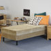 Kids Memory Foam Mattress with Water Proof Cover in Beige
