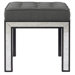Modern Glamour Linen Eden Stool