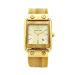 Women's Goldtone Horn Bangle Watch