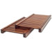 12" Adjustable Shelf in Red Mahogany (Set of 2)