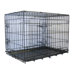 Folding Wire Dog Crate with Divider
