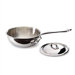 M'cook Cook'Style Curved Saute Pan with Lid