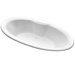 72" x 41" Air Massage Drop-In Bath Tub