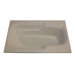 60" x 36" Whirlpool Arm-Rest Bath Tub