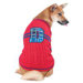 Doggy University Dog Sweater in Red