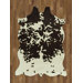 Animal Hide White/Brown Rug