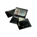 Florentine Napa Magnetic Money Clip / Card Case with Window in Black