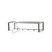 Wandgarderobe "Rex 2" in Nickel