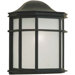 One Light Outdoor Wall Lantern with Acrylic Glass