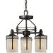 3 Light Convertible Pendant