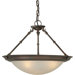 3 Light Convertible Inverted Pendant