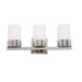 Seattle Three Light Vanity Light in Polished Chrome