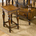 Shenandoah Valley Backless Stool In Distressed Cherry (Set of 2)