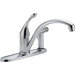 Collins Single Handle Centerset Touch Clean Kitchen Faucet with Spray