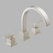 Vero Double Handle Deck Mount Roman Tub Faucet
