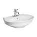 Serif Bathroom Sink with 4" Centers