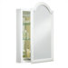 Single Door White Enameled Aluminum Cabinet
